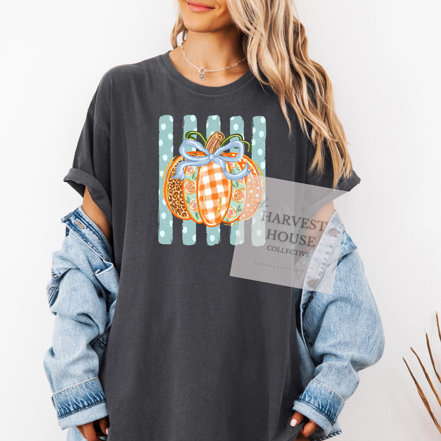 Polka Dot Pumpkin Tee