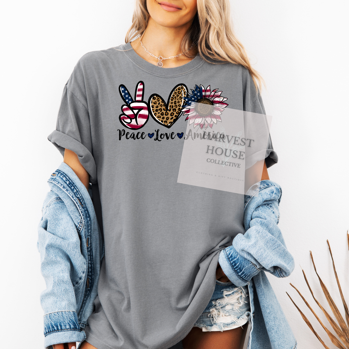 Peace Love America Shirt