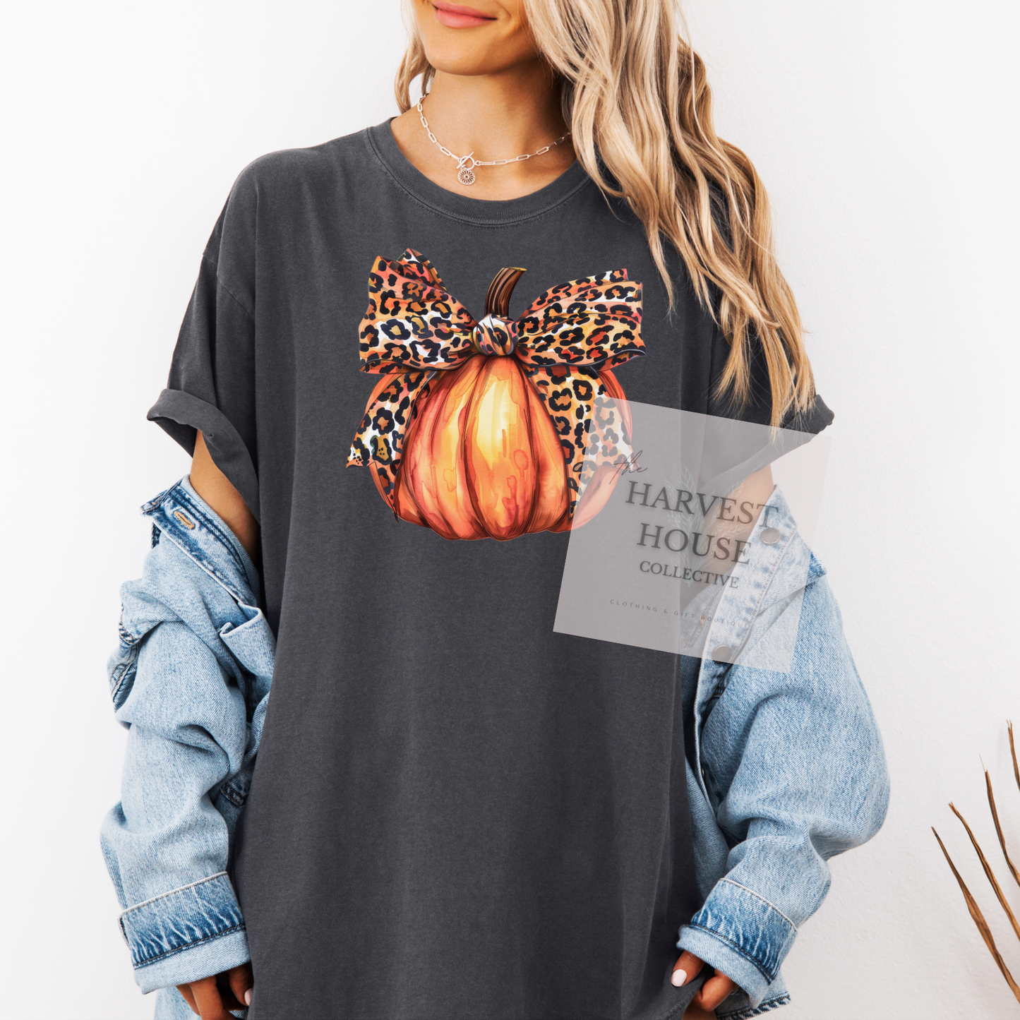 Leopard Pumpkin Shirt