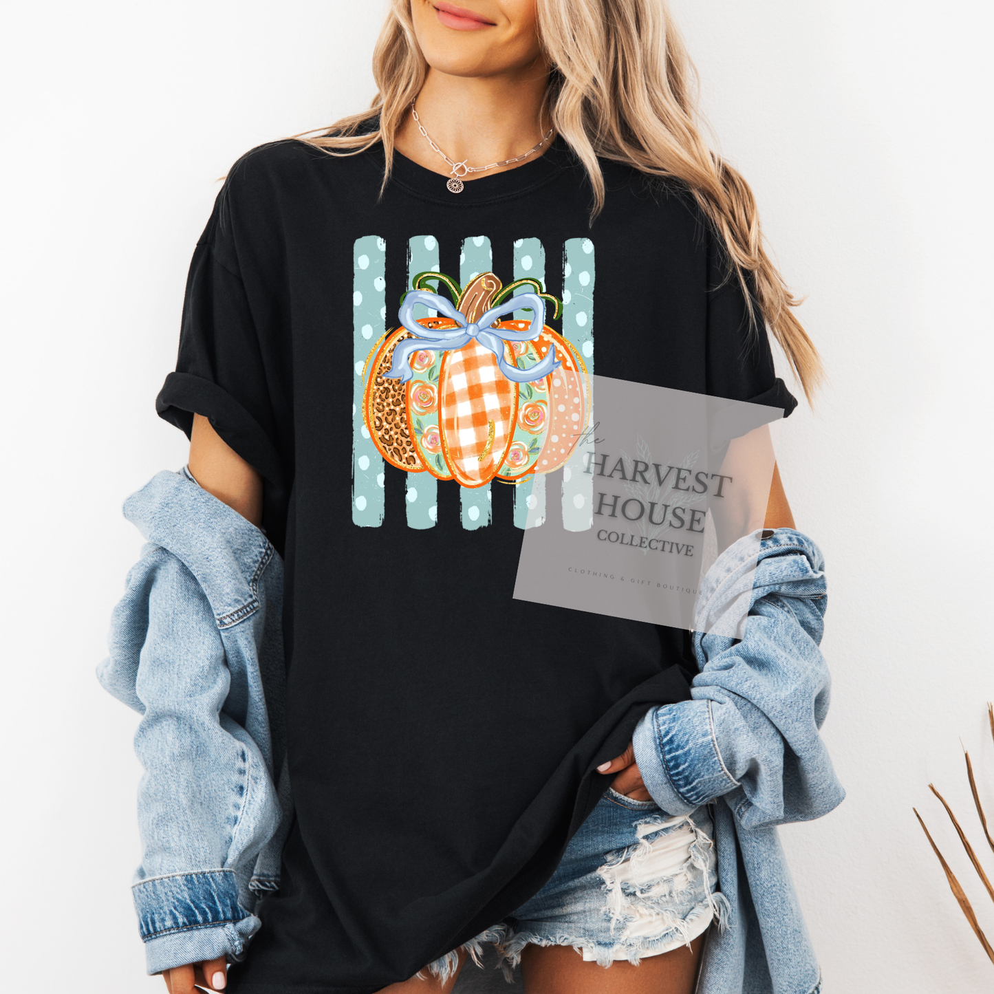 Polka Dot Pumpkin Tee
