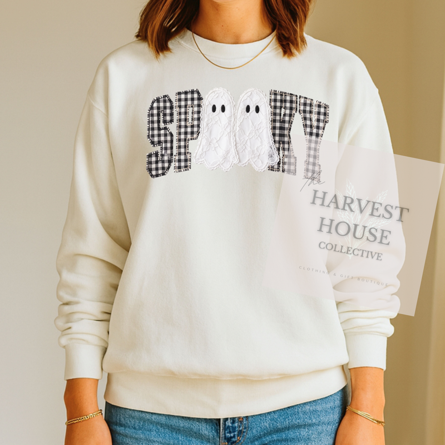 Faux Lace Spooky Shirt
