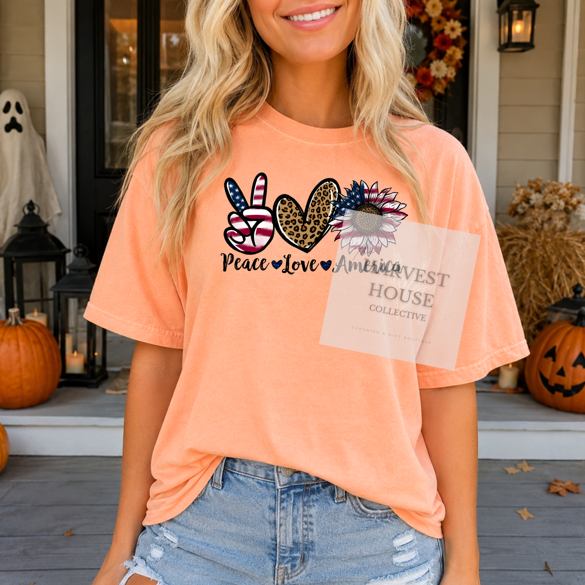 Peace Love America Shirt