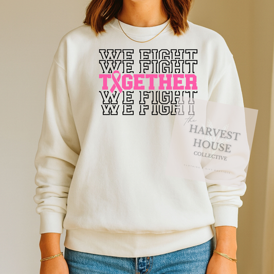 Together We Fight Comfort Color Crewneck
