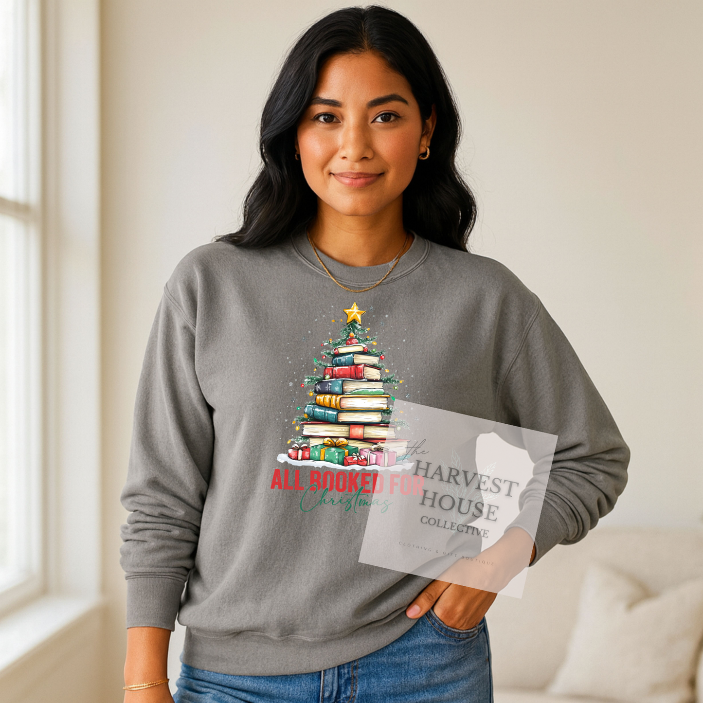 All Booked For Christmas Shirt