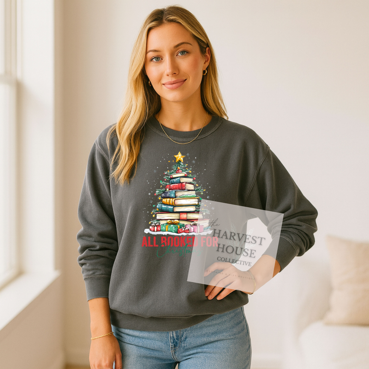 All Booked For Christmas Shirt