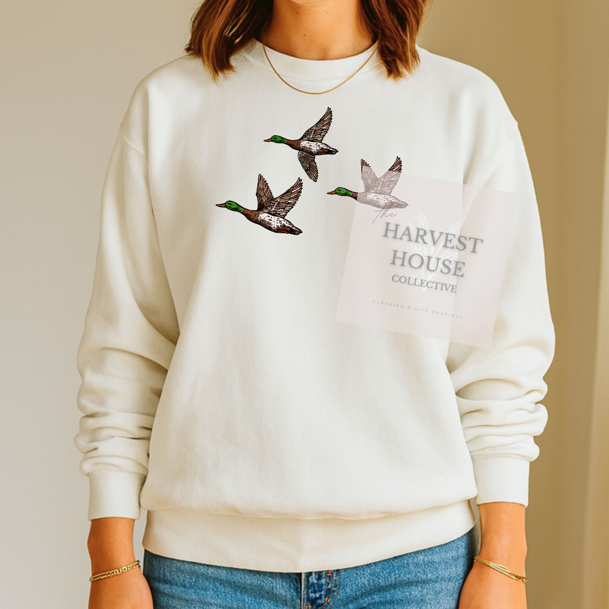 Flying Mallard Crewneck