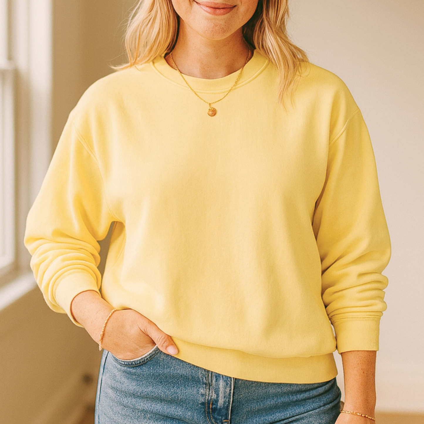 Orange Fall Comfort Colors Crewneck