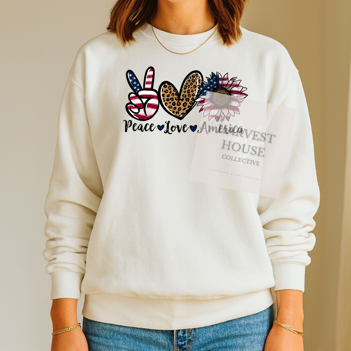 Peace Love America Shirt