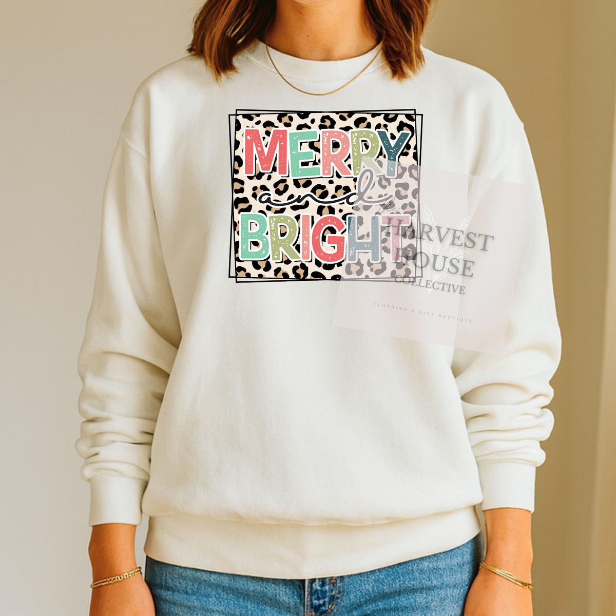 Merry & Bright Crewneck