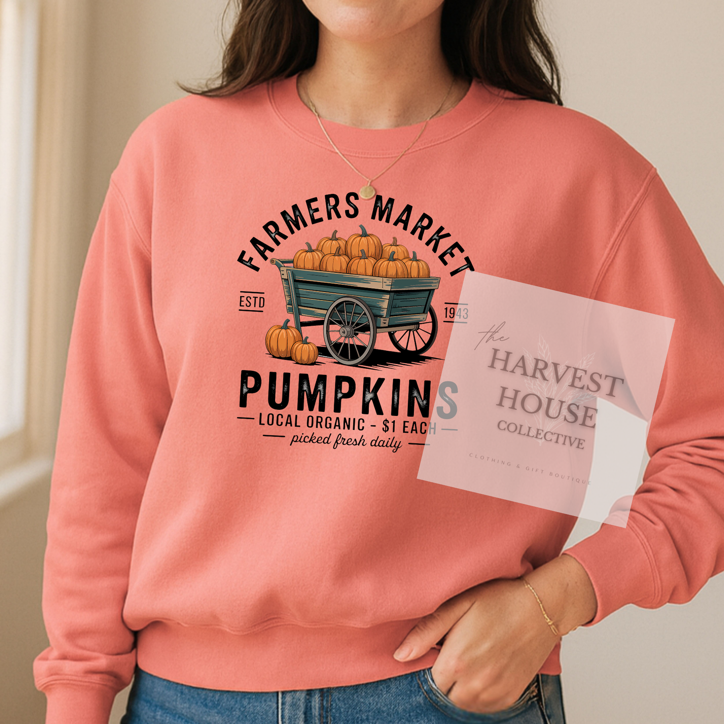 Farmers Market Comfort Colors Crewneck
