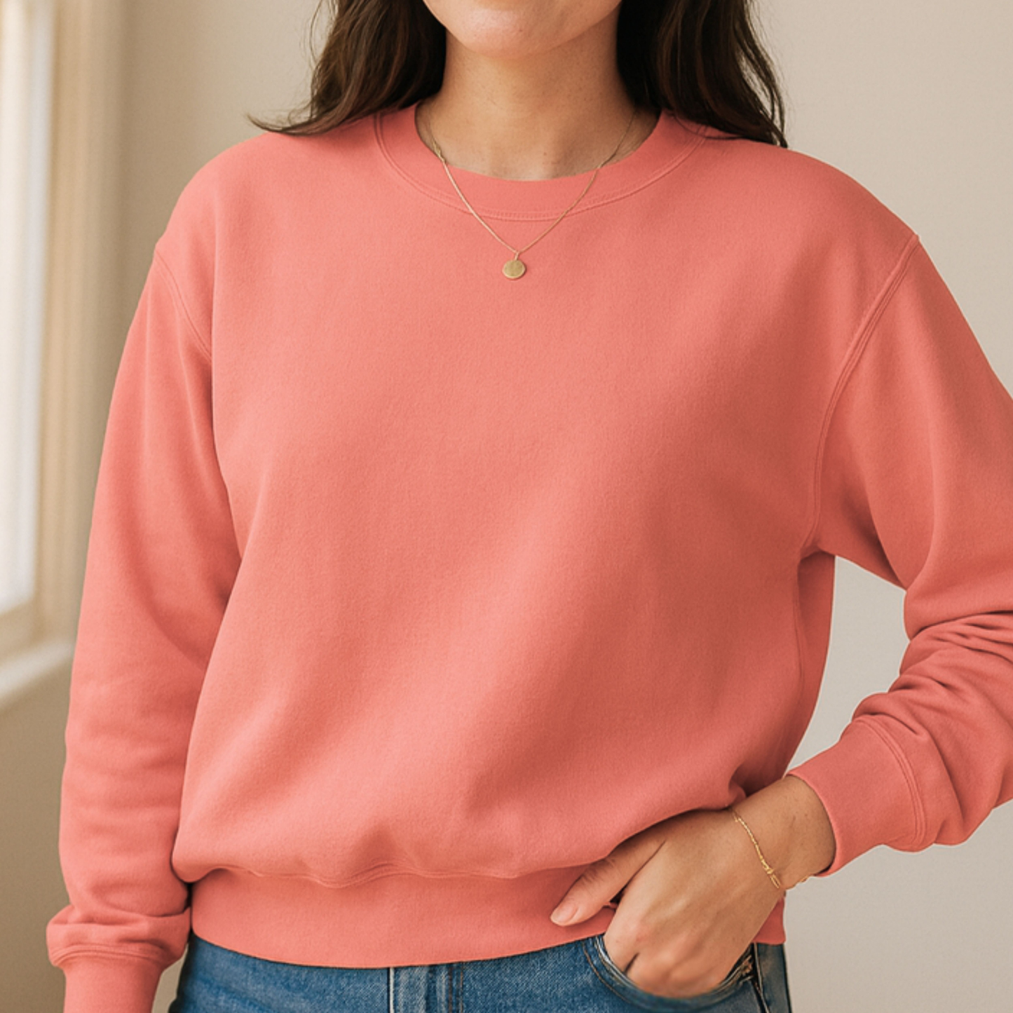 Orange Fall Comfort Colors Crewneck