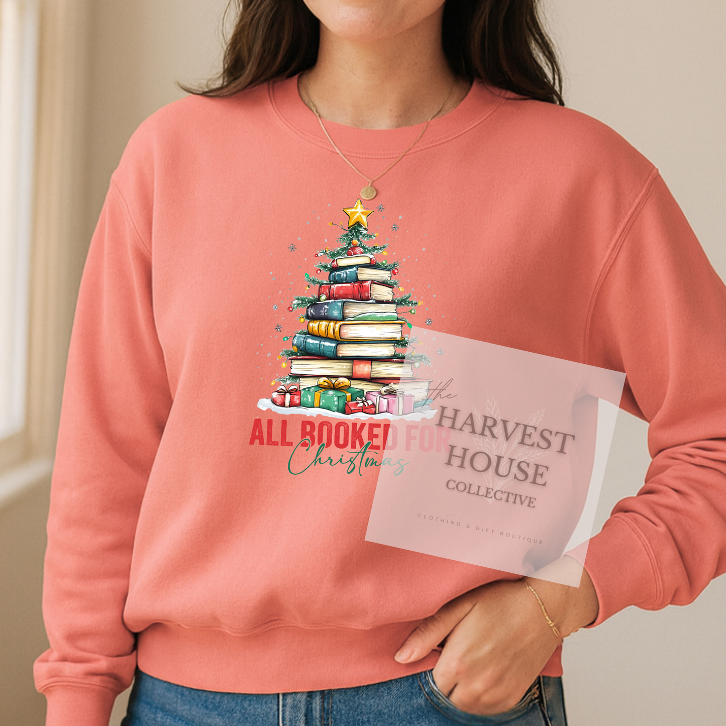 All Booked For Christmas Shirt