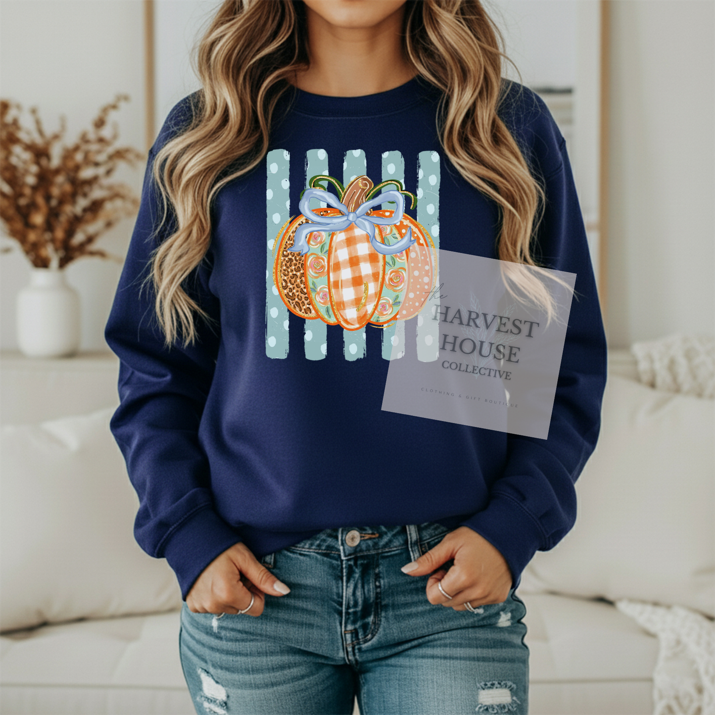 Polka Dot Pumpkin Shirt