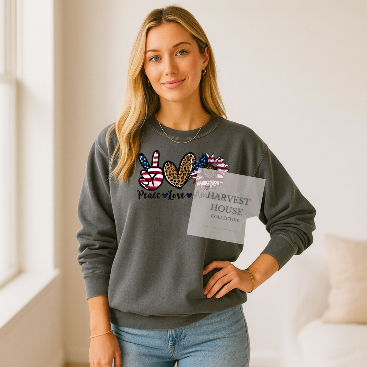 Peace Love America Shirt