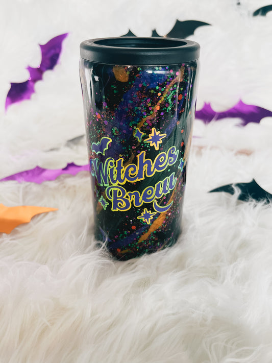 Witches Brew Slim Can Coolie Cup