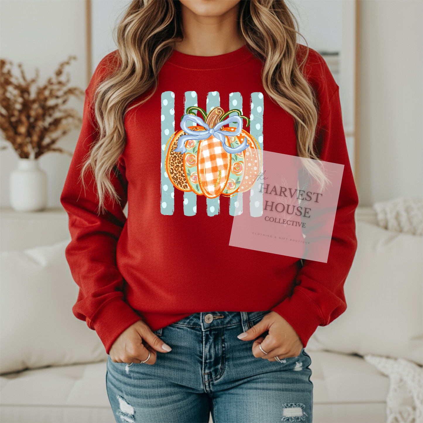 Polka Dot Pumpkin Shirt