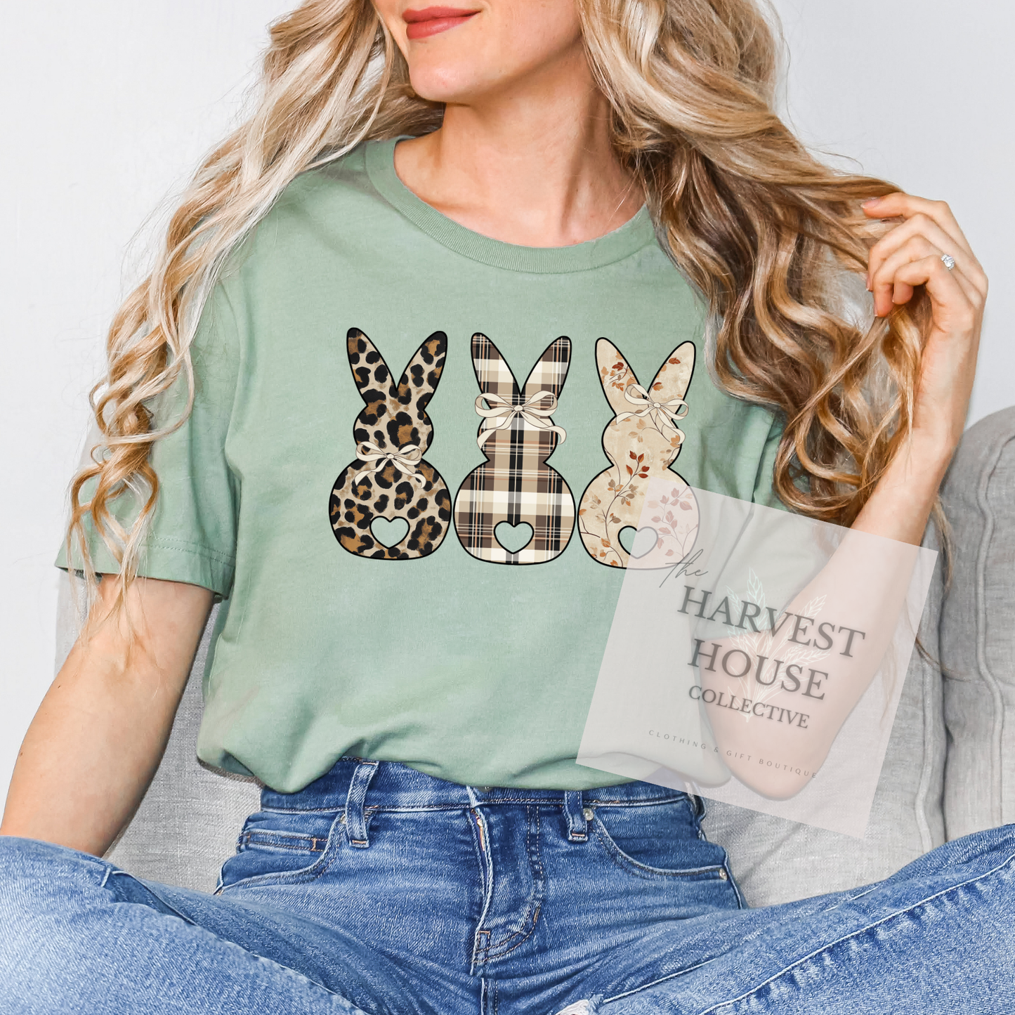 Neutral Bunnies Tee