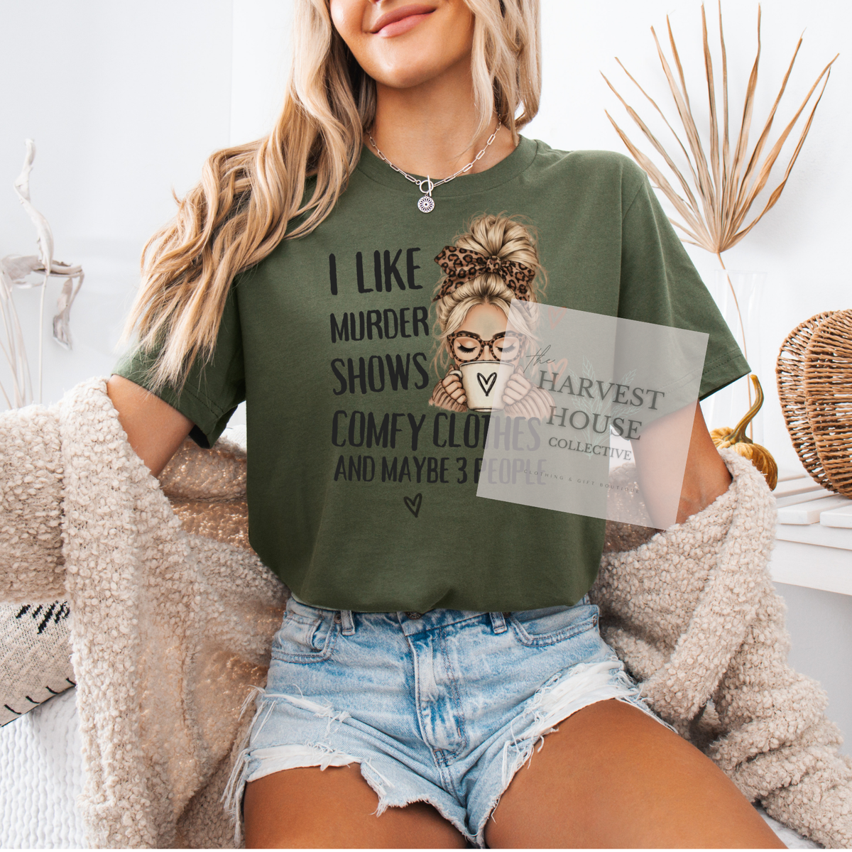 Murder Shows and Comfy Clothes Shirt
