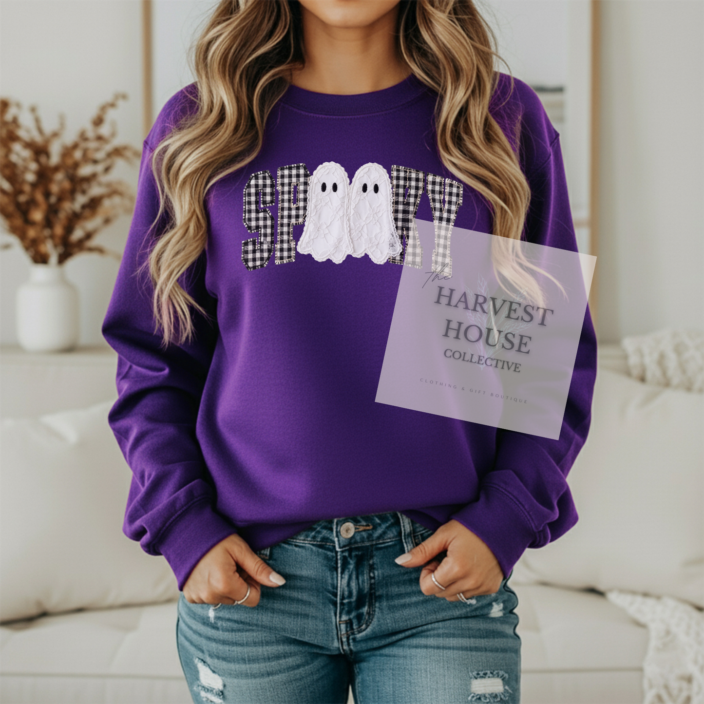 Faux Lace Spooky Shirt