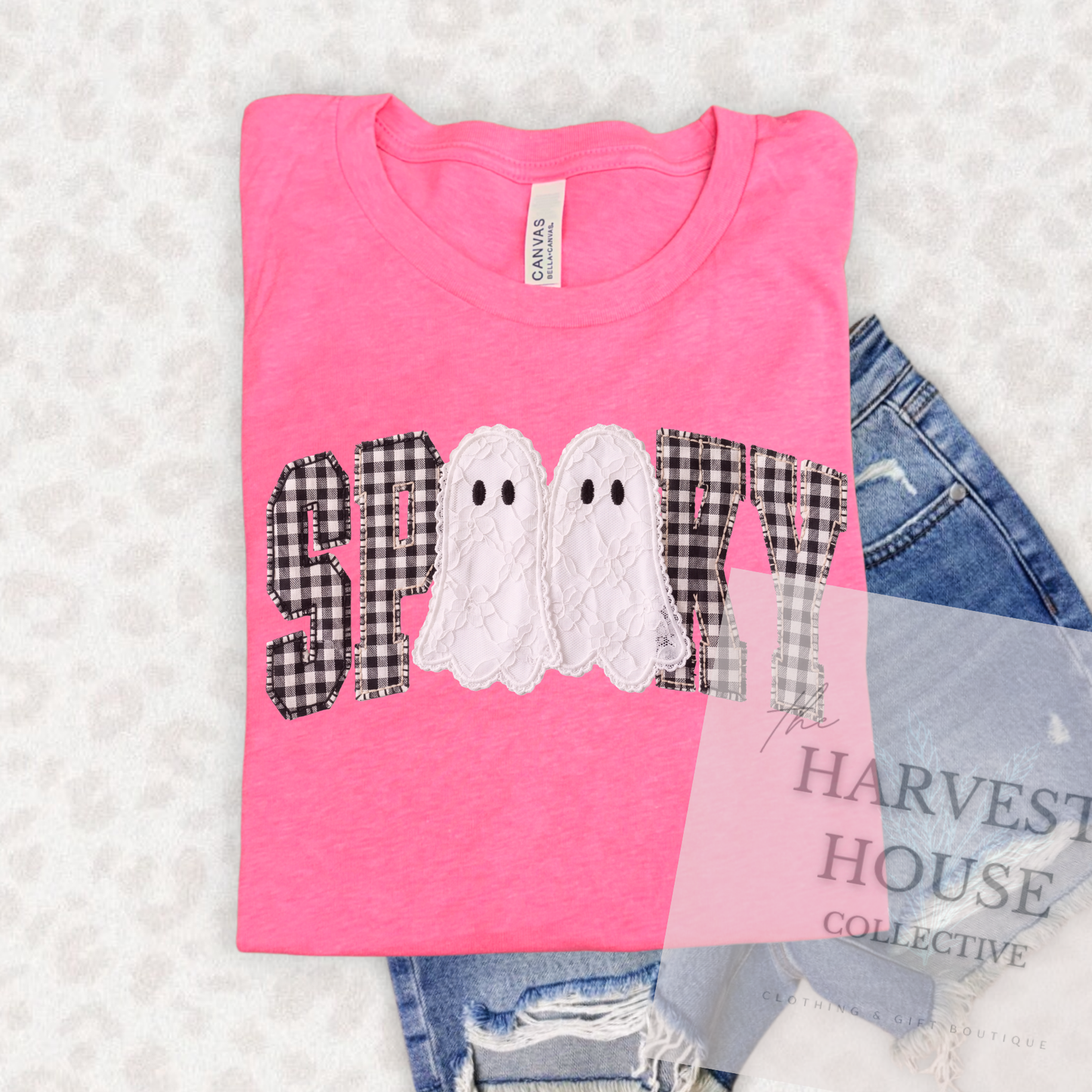Faux Lace Spooky Shirt