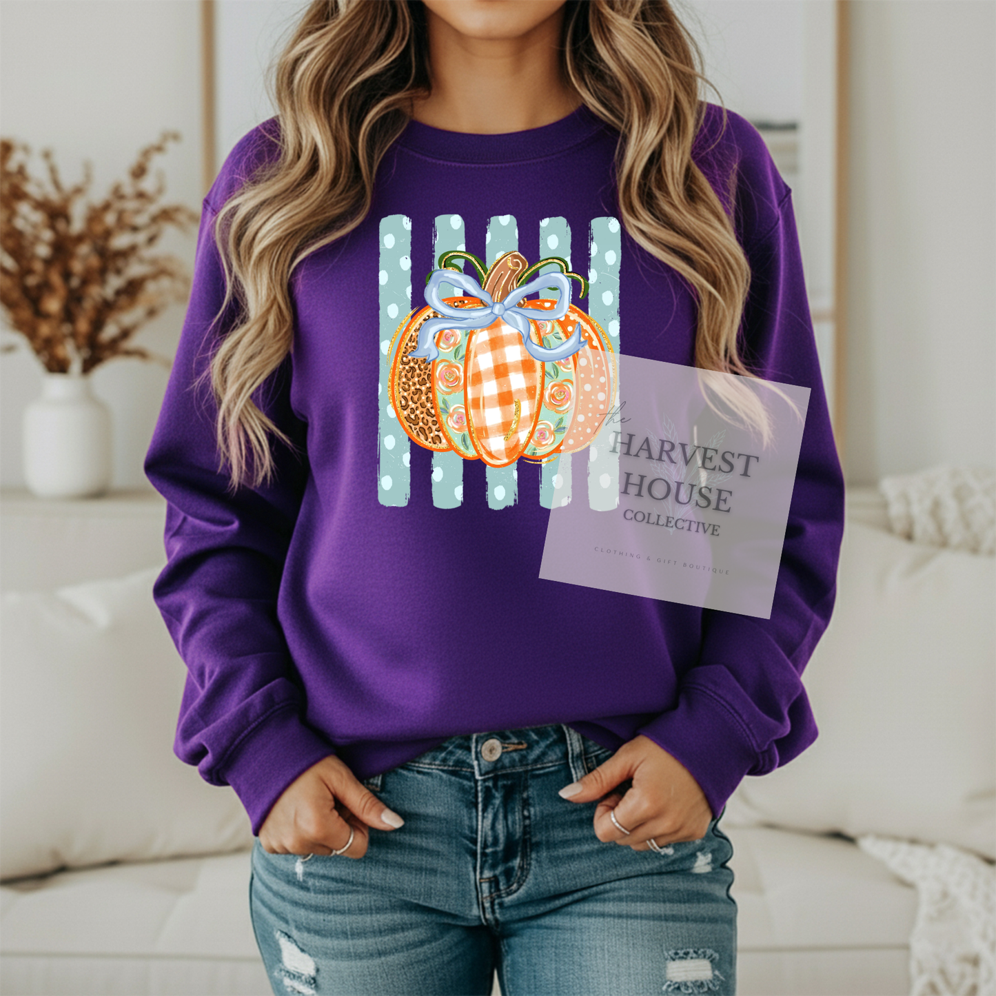 Polka Dot Pumpkin Shirt