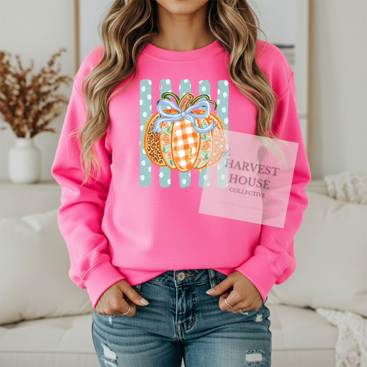 Polka Dot Pumpkin Shirt