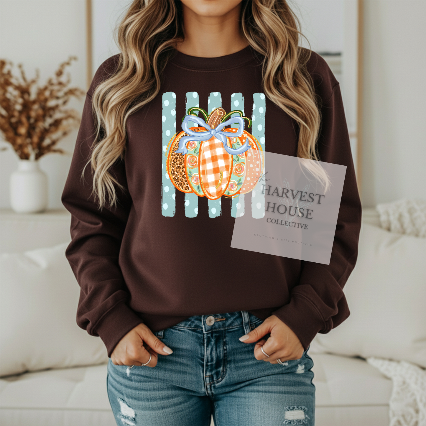 Polka Dot Pumpkin Shirt