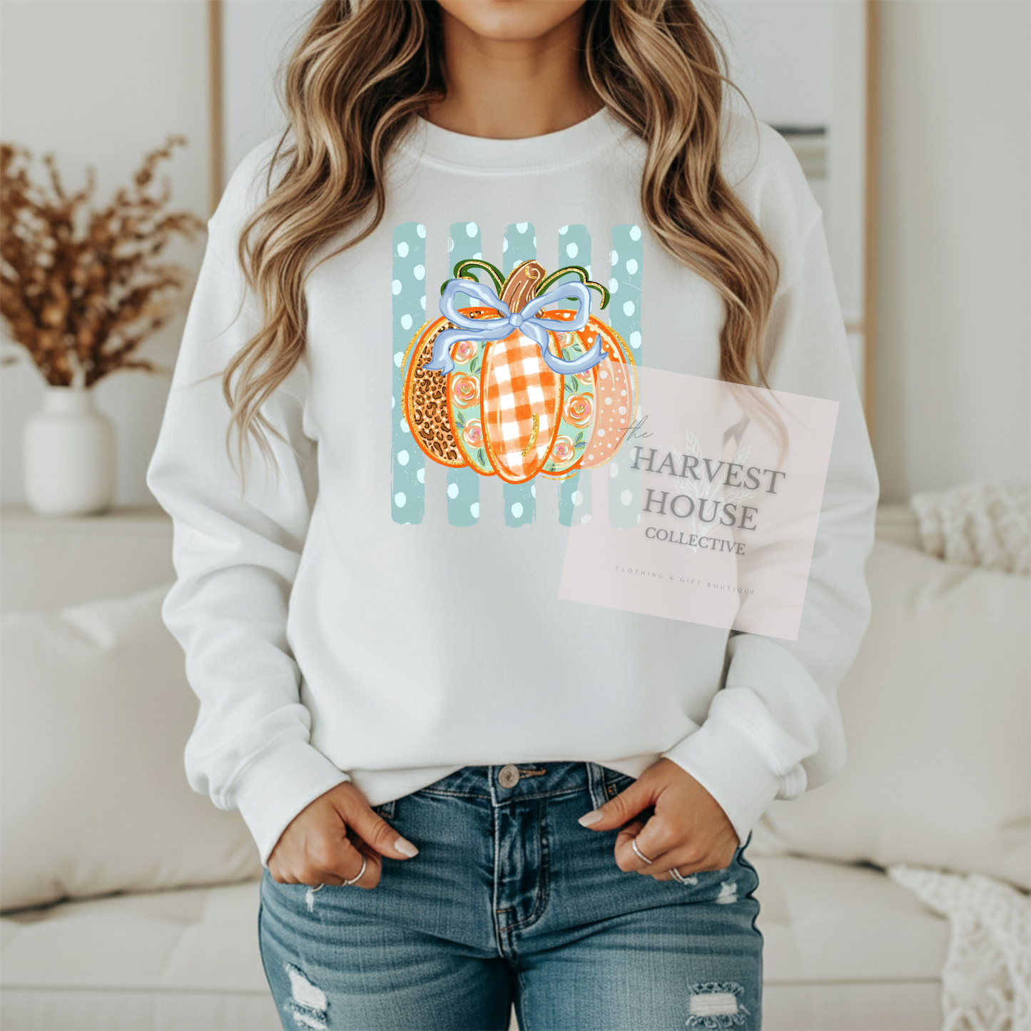 Polka Dot Pumpkin Shirt