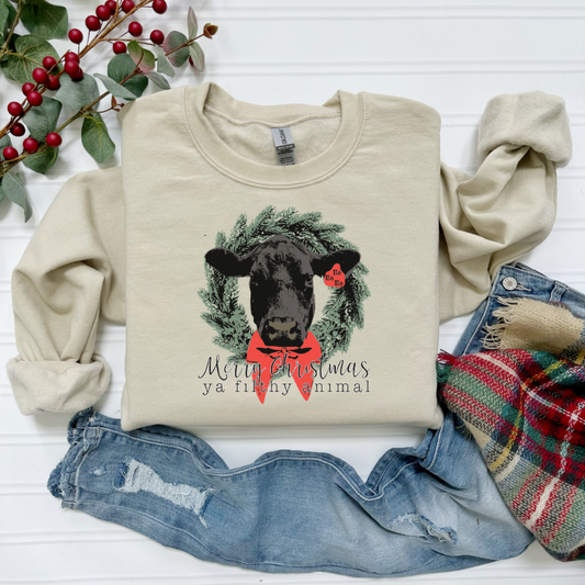 Black Cow Crewneck