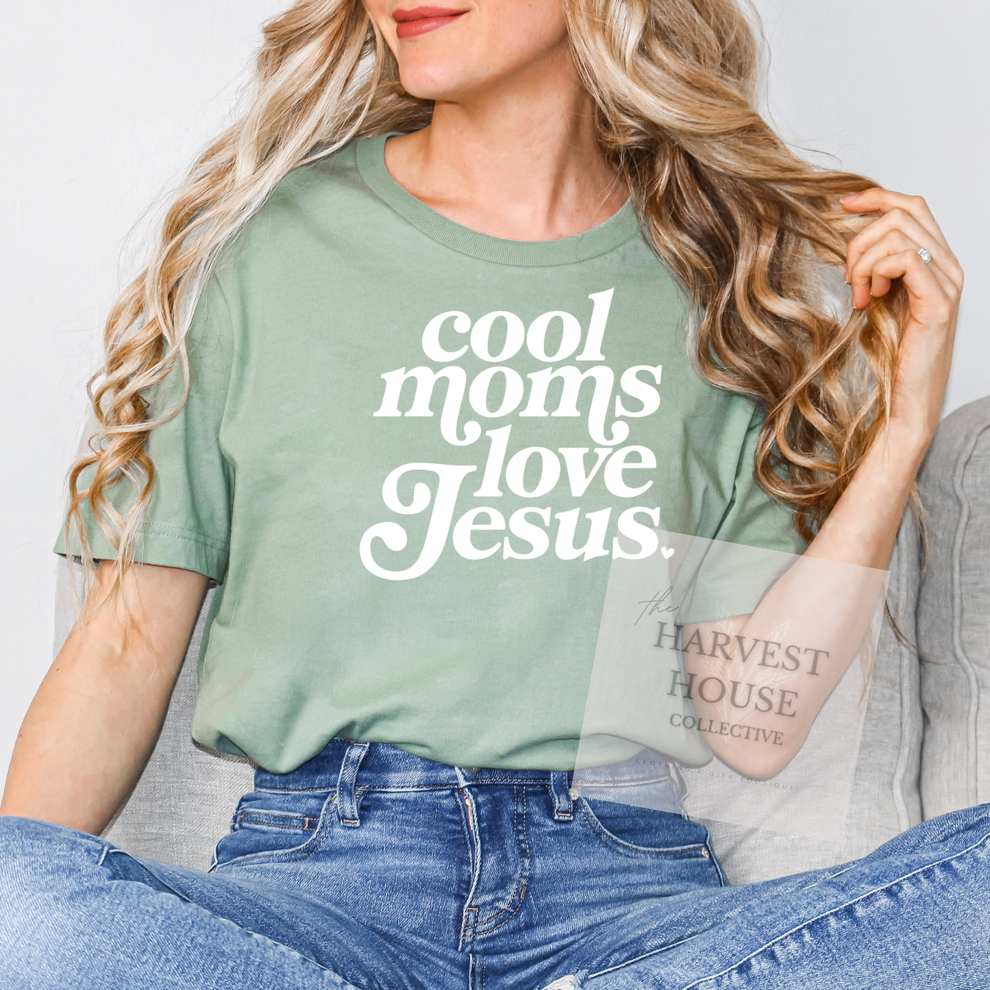 Cool Moms Love Jesus Tee
