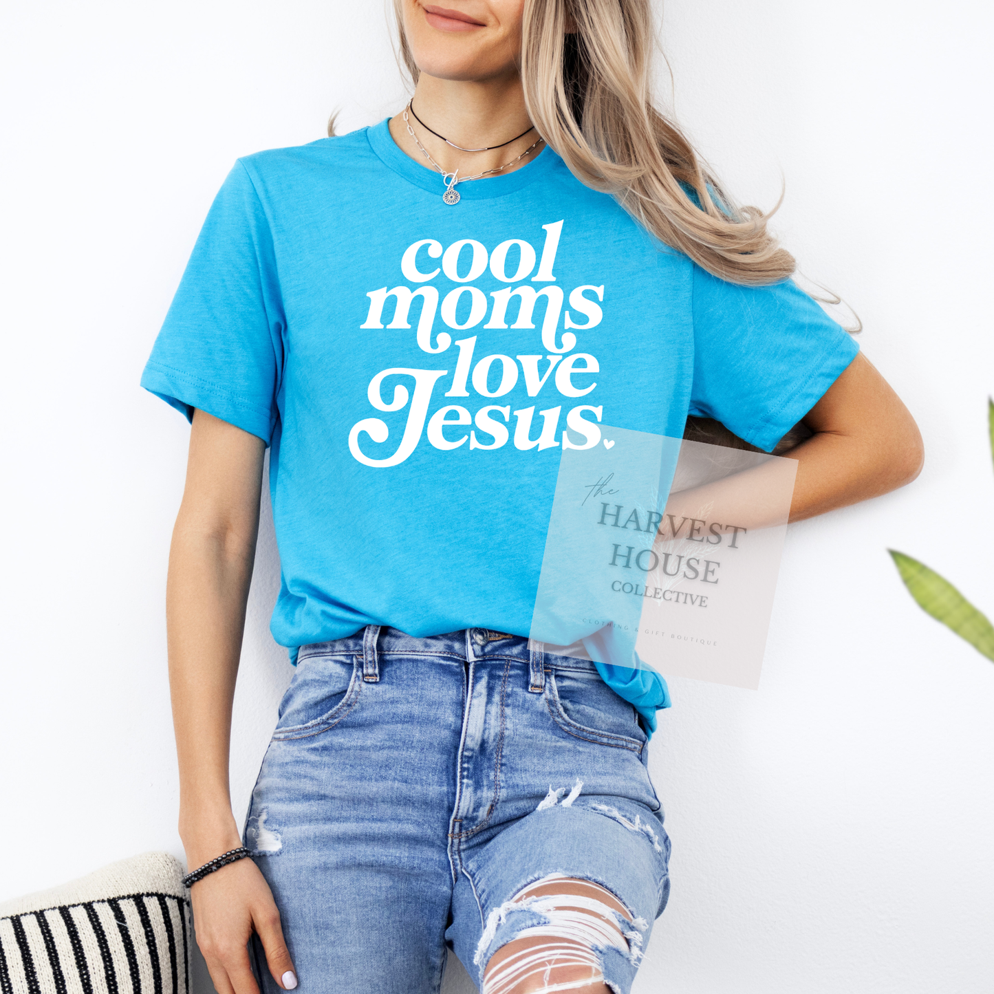 Cool Moms Love Jesus Tee