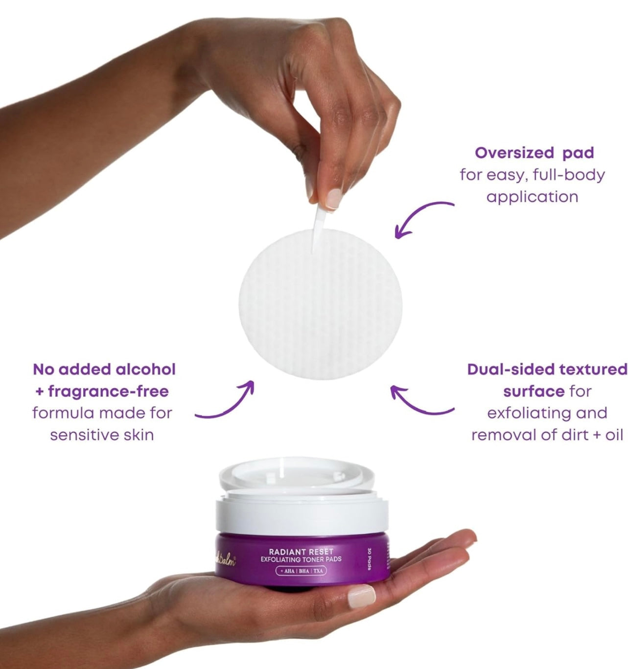 Radiant Reset Exfoliating Toner Pads