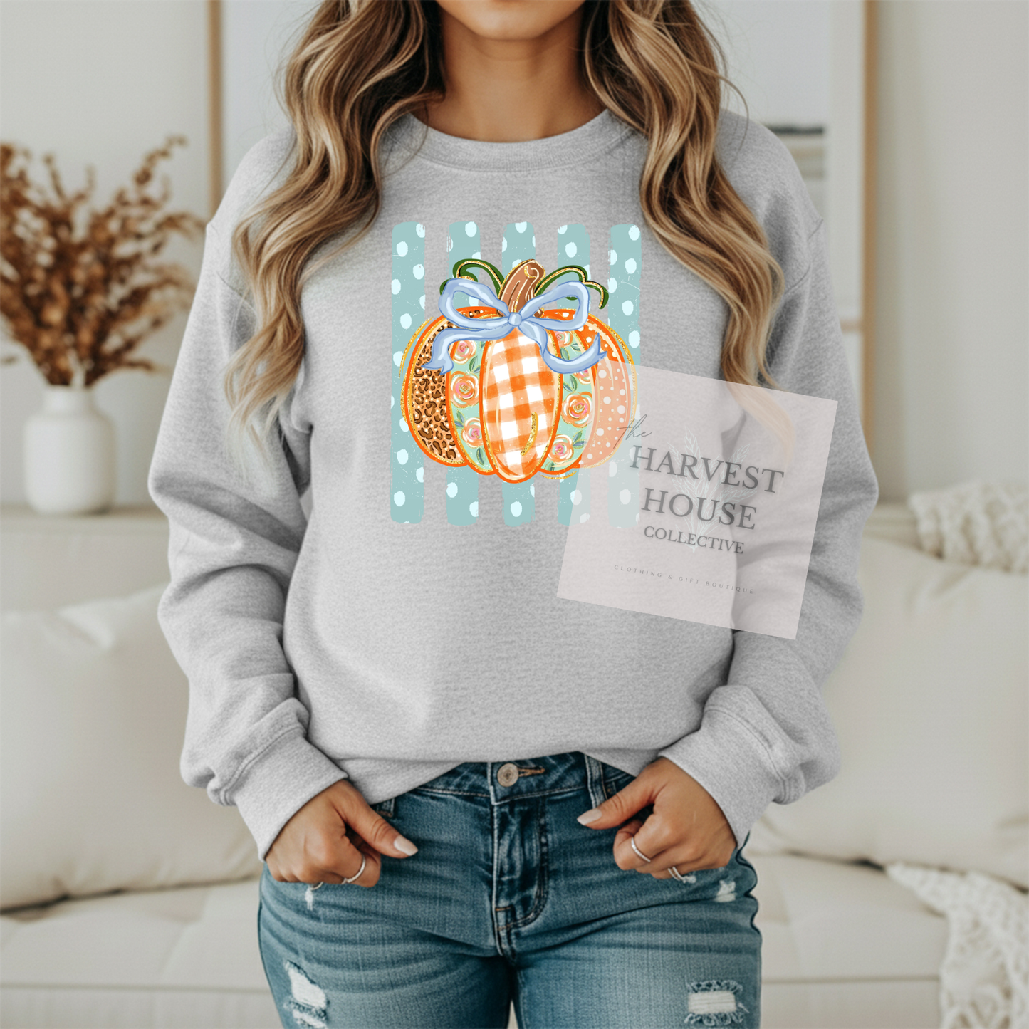 Polka Dot Pumpkin Shirt