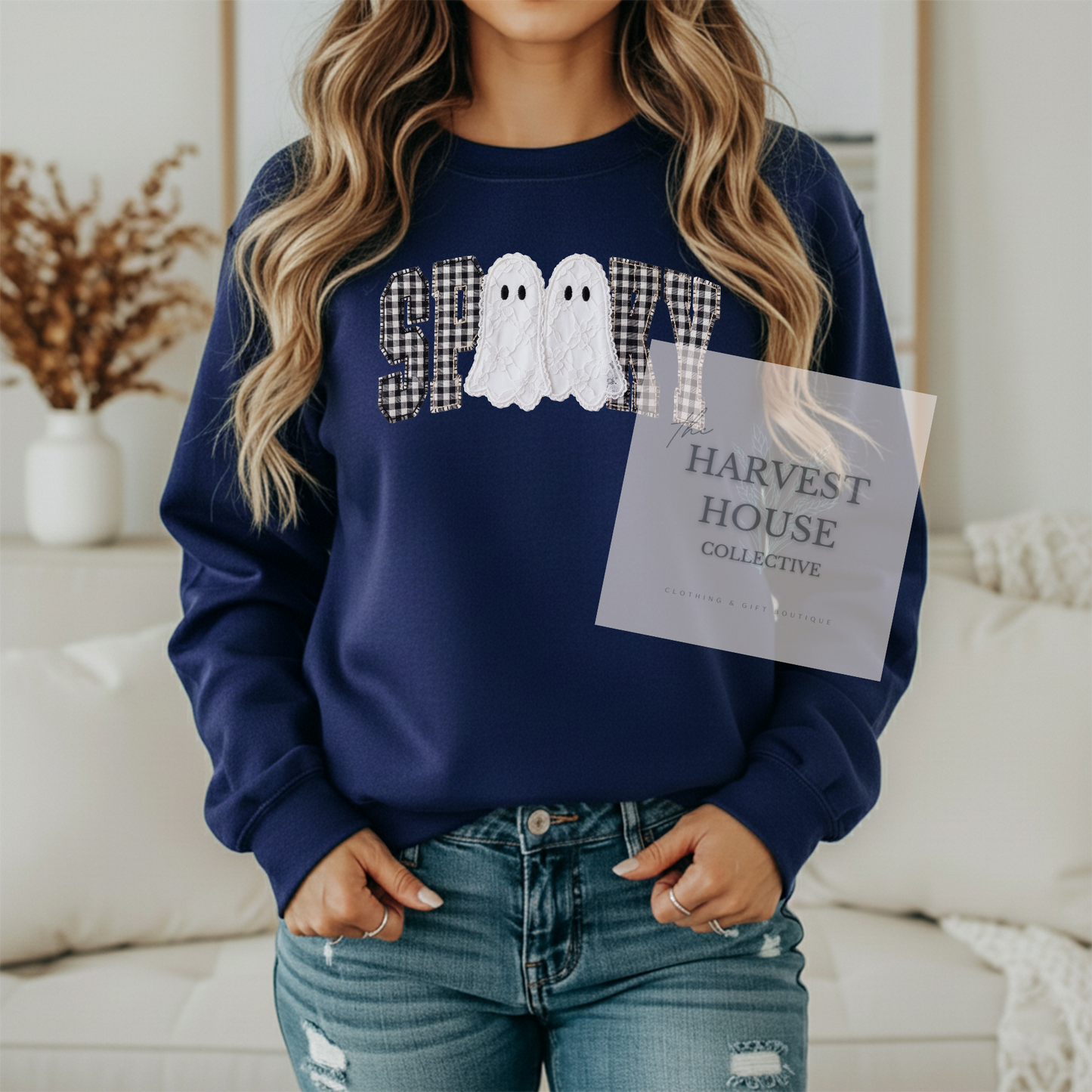 Faux Lace Spooky Shirt