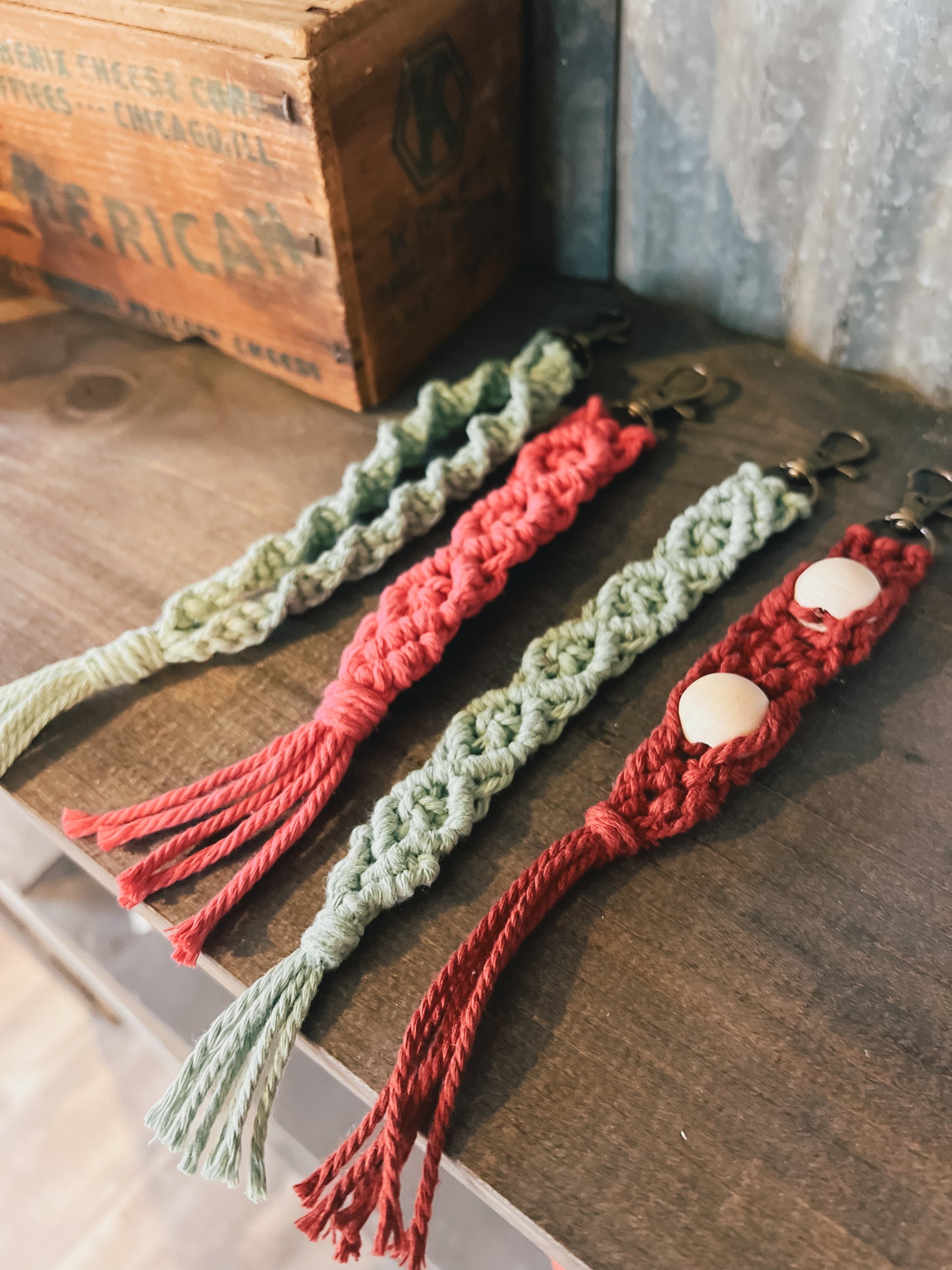 Macrame Keychains