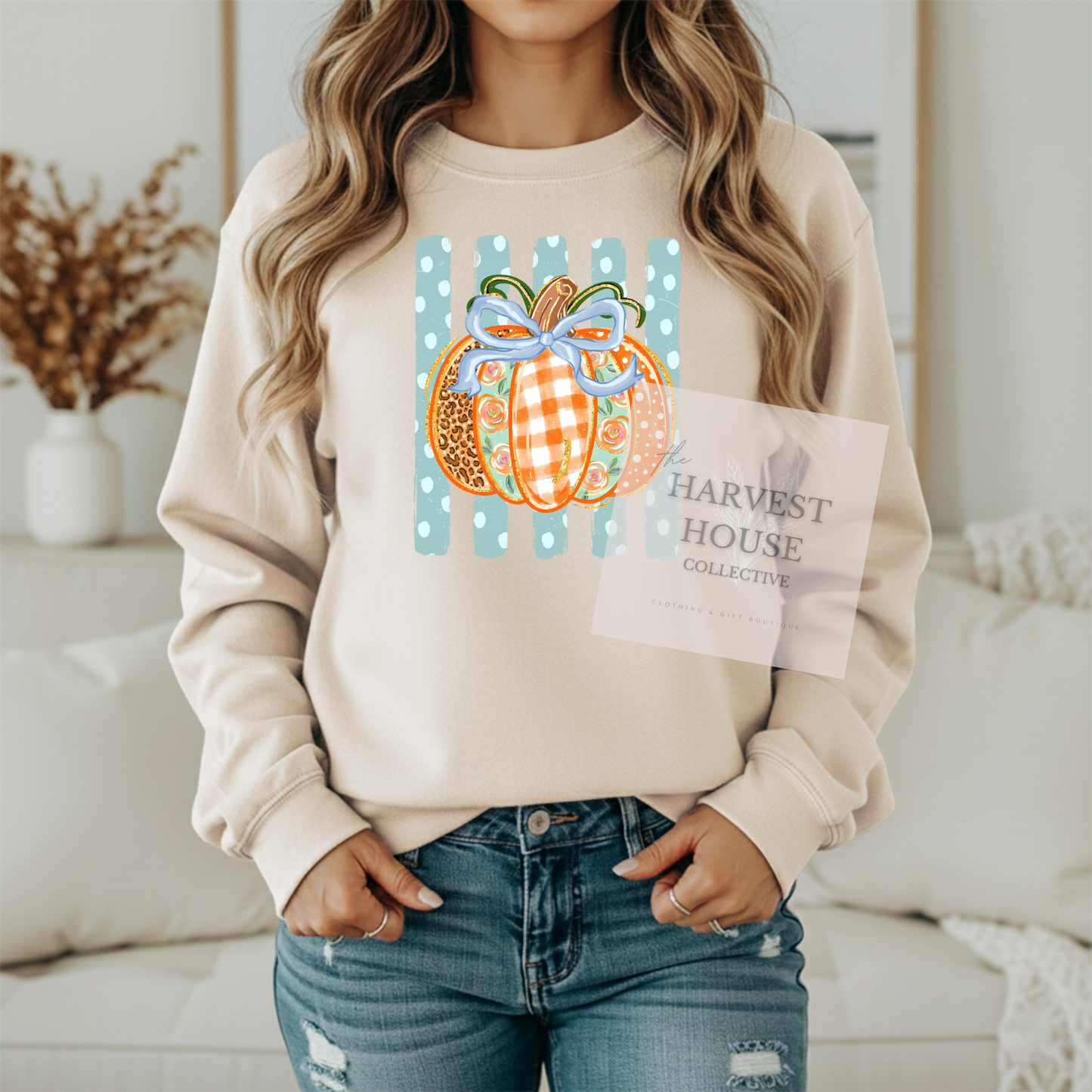 Polka Dot Pumpkin Shirt