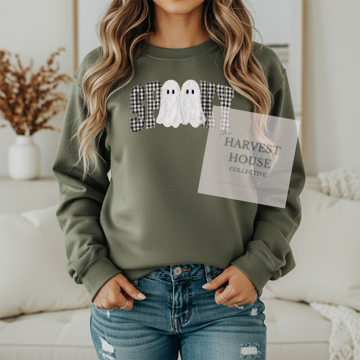 Faux Lace Spooky Shirt