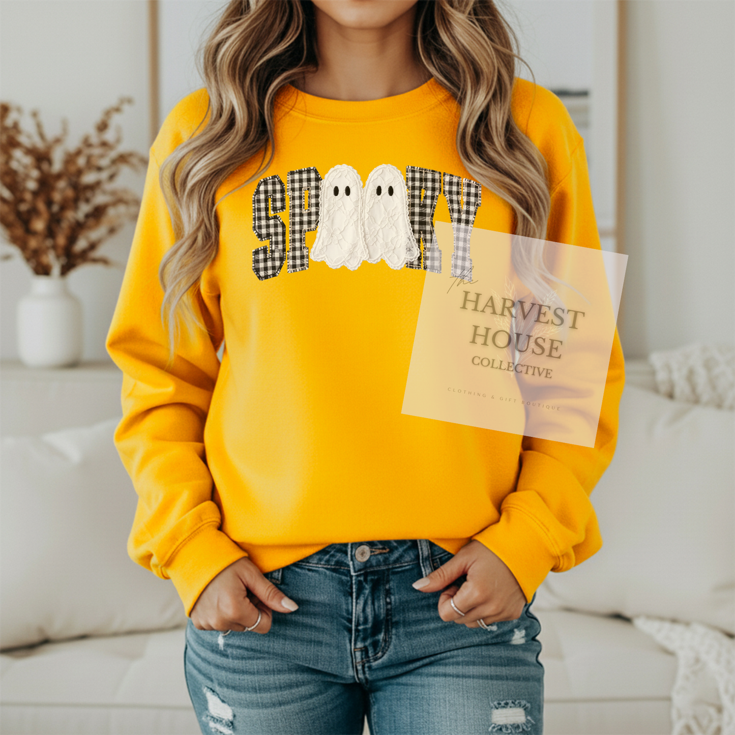 Faux Lace Spooky Shirt