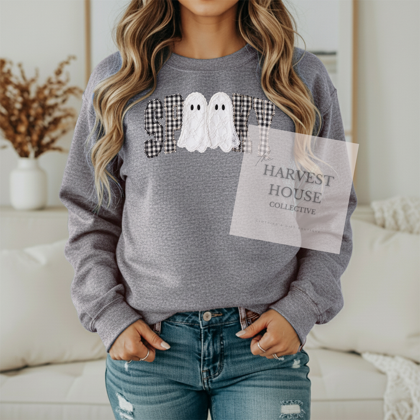 Faux Lace Spooky Shirt