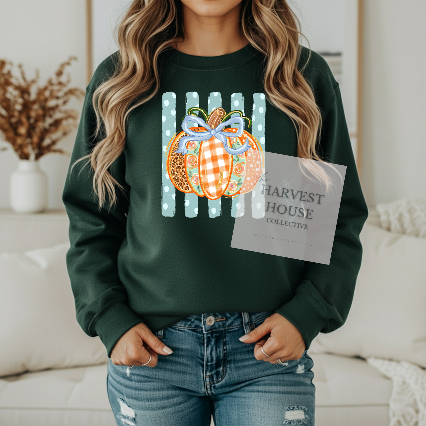 Polka Dot Pumpkin Shirt