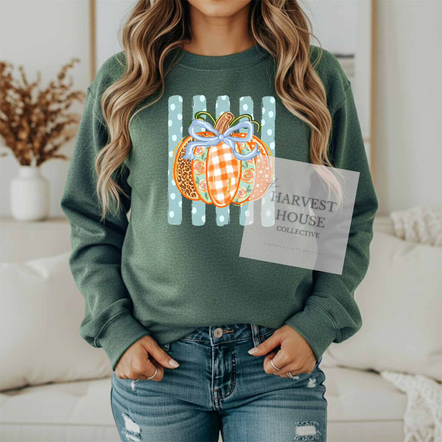 Polka Dot Pumpkin Shirt