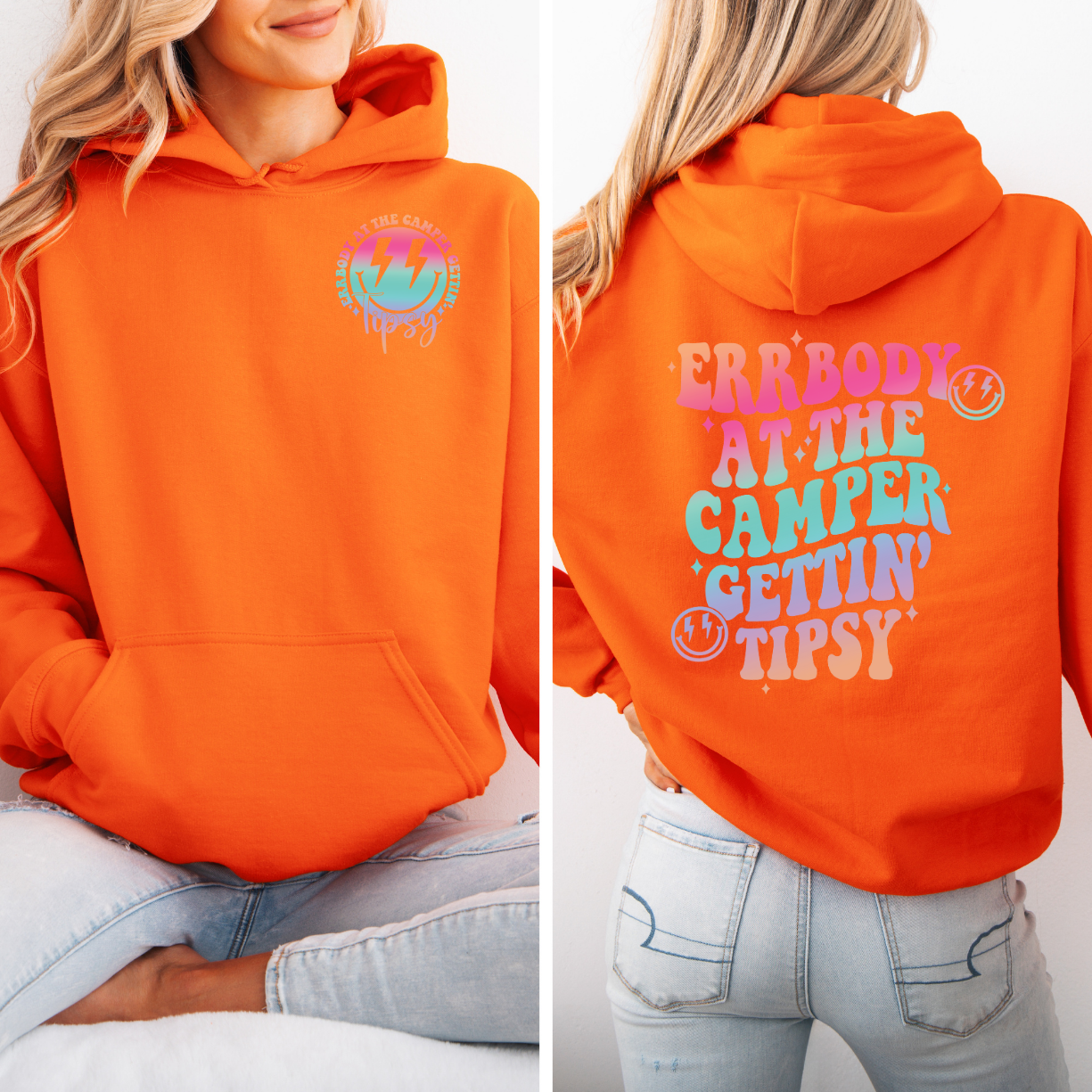 Errbody At The Camper Getting Tipsy Hoodie