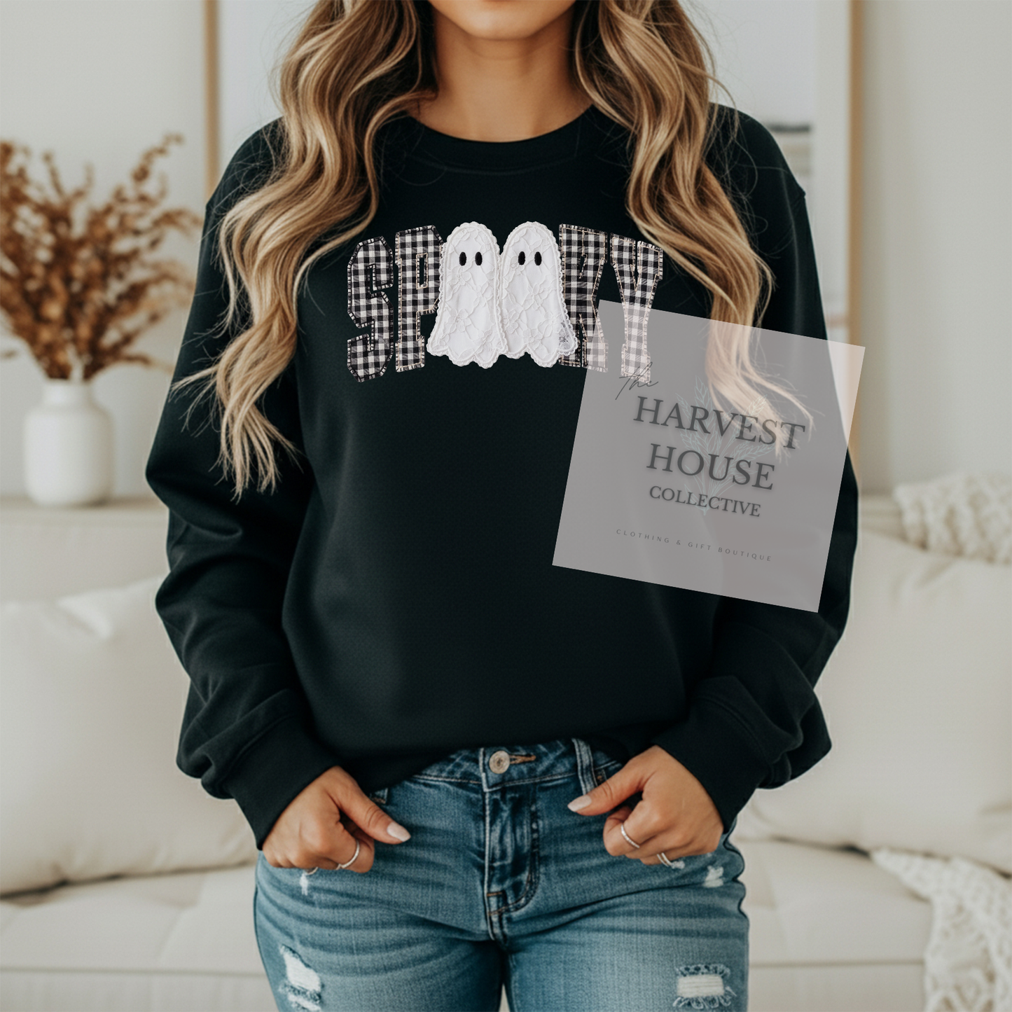 Faux Lace Spooky Shirt