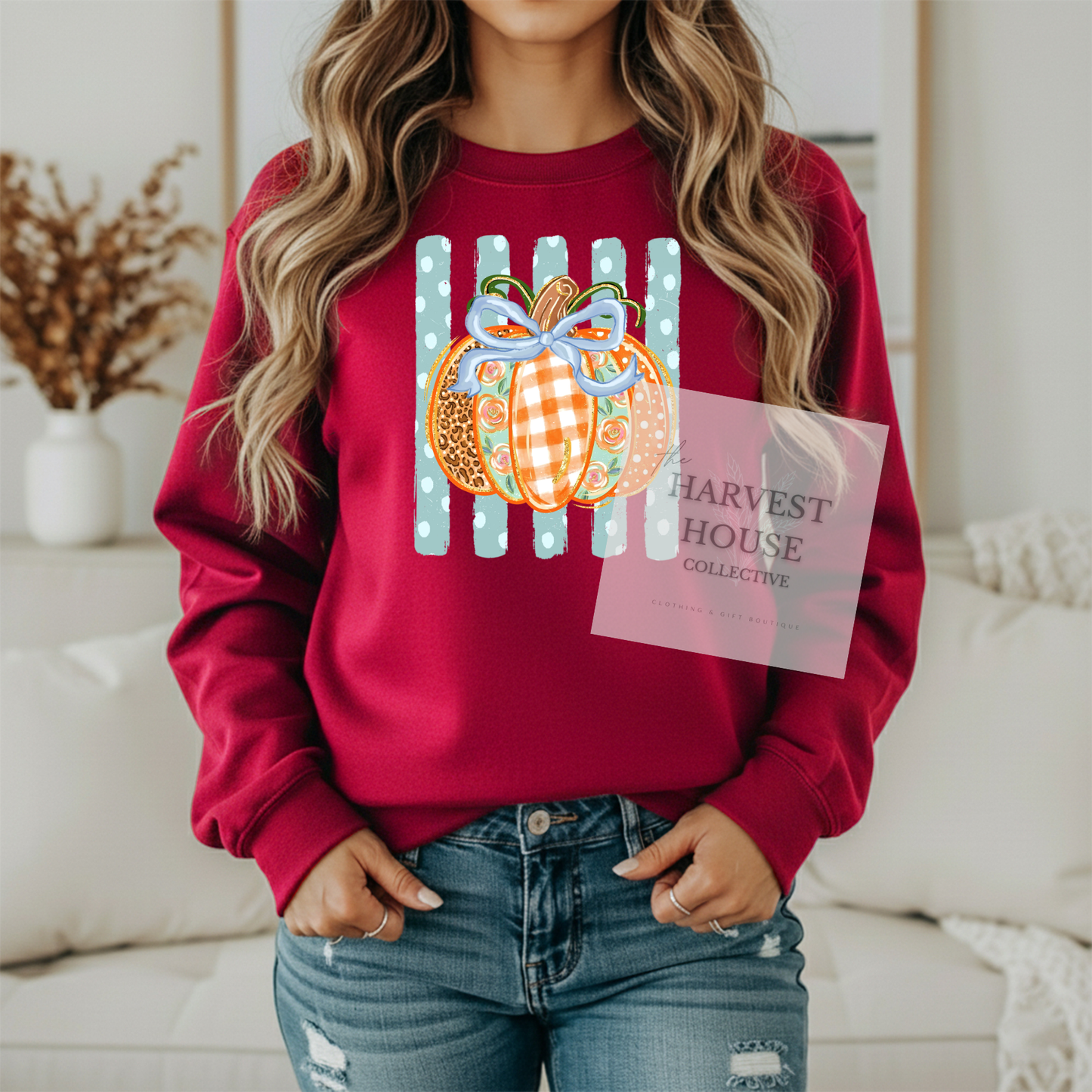 Polka Dot Pumpkin Shirt