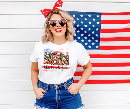 America The Beautiful Tee
