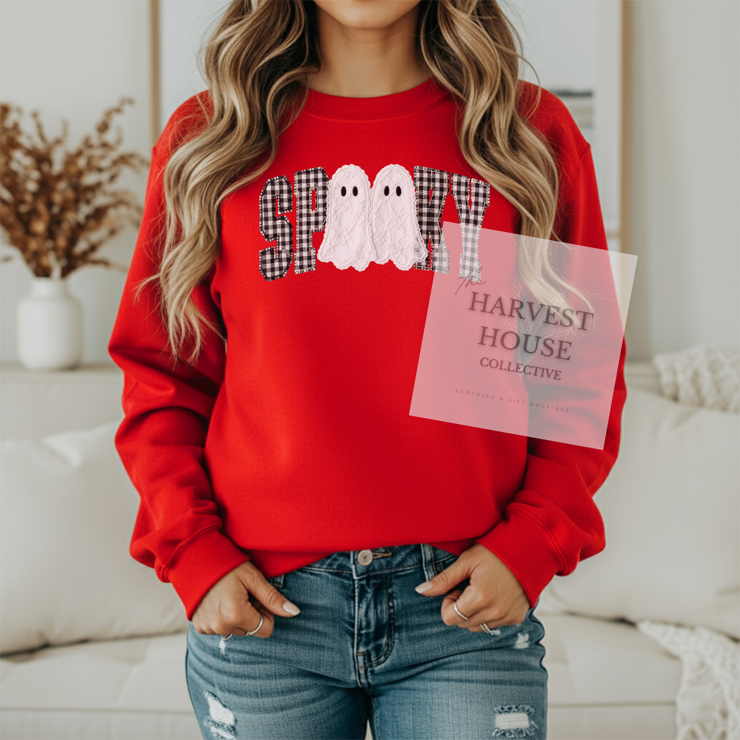 Faux Lace Spooky Shirt