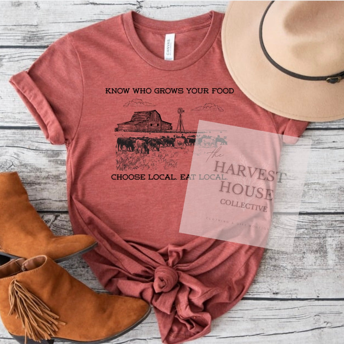 Know Who Grows Your Food Tee