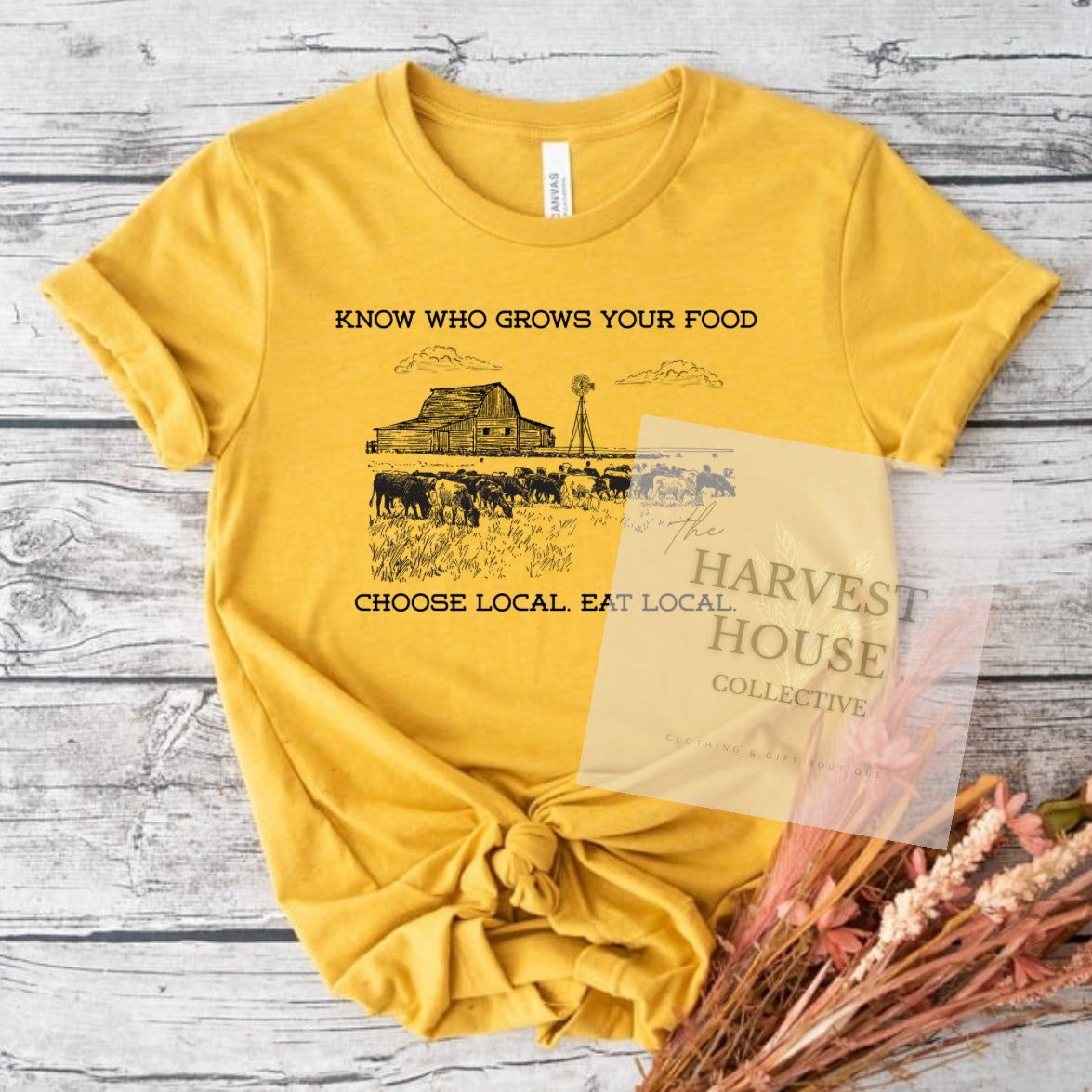 Know Who Grows Your Food Tee