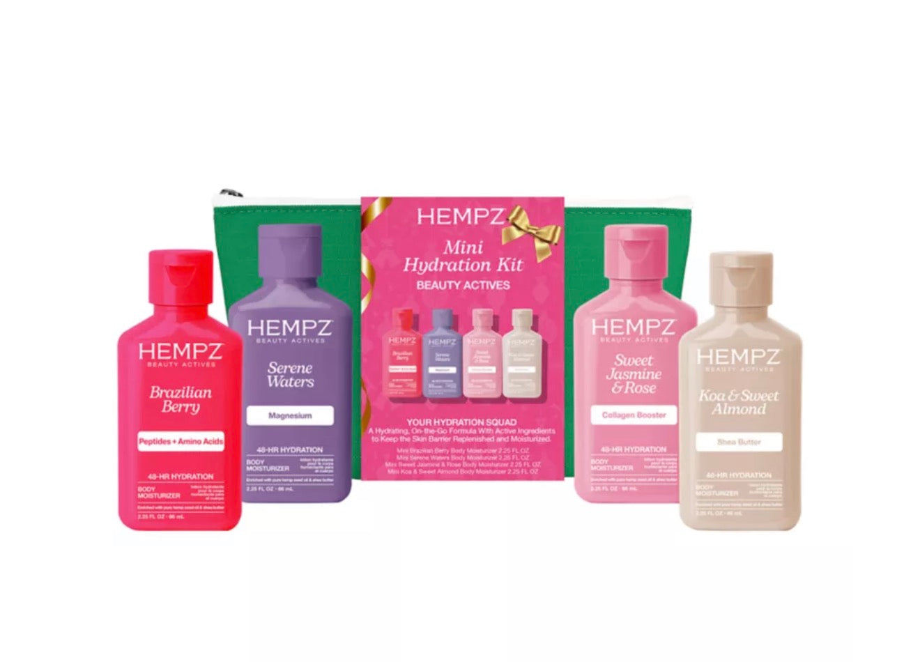 Hempz Mini Hydration Kit Beauty Actives