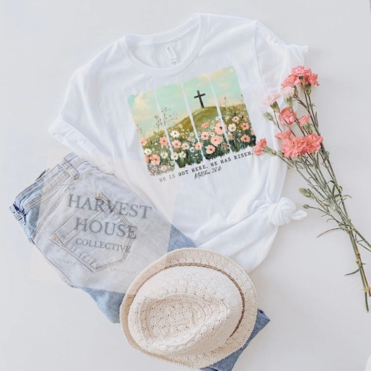 He Has Risen Tee